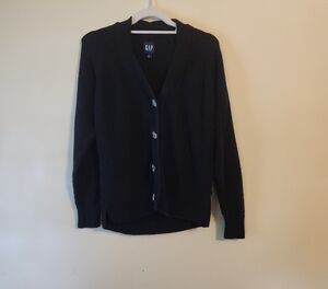 GAP Women's Classic Black Cardigan